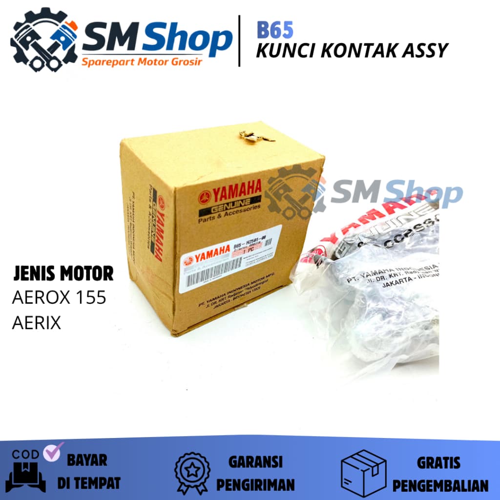 Conjunto De Chave De Ignição B65 YAMAHA AEROX , 155/Chaves/Qualidade/Precisão/Durável/H2501