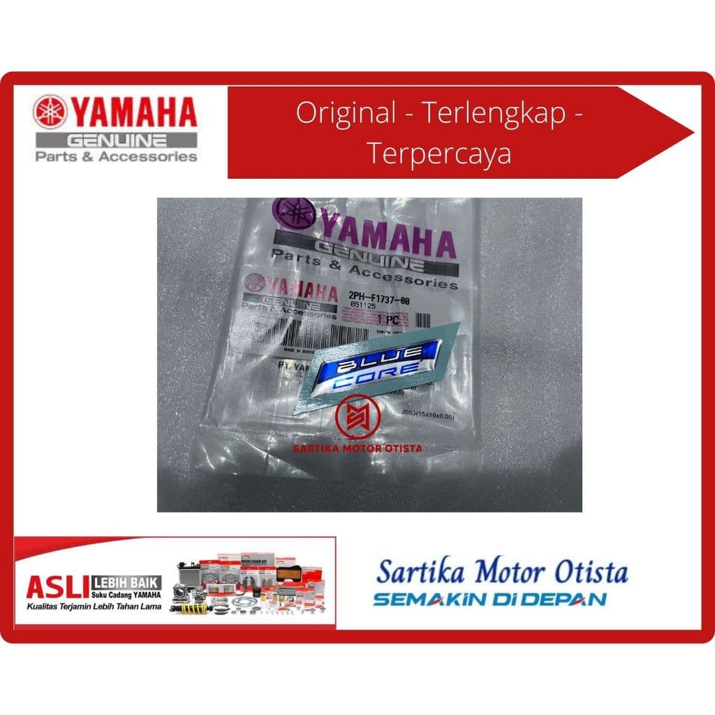 Emblema Original Yamaha Núcleo Azul