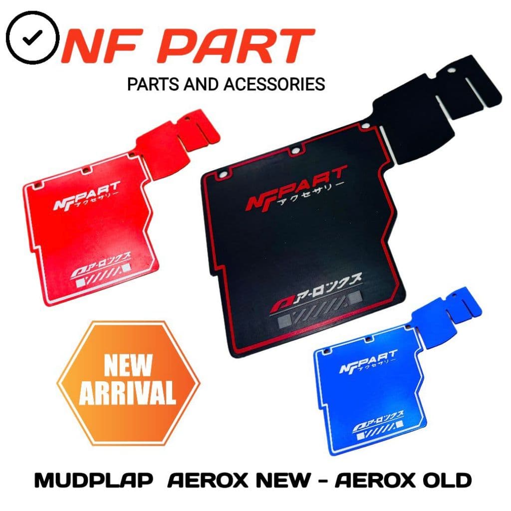 MUDLAP AEROX Novo OLD MUD FLAP Nova Variações De Cores Antigas NF Parte