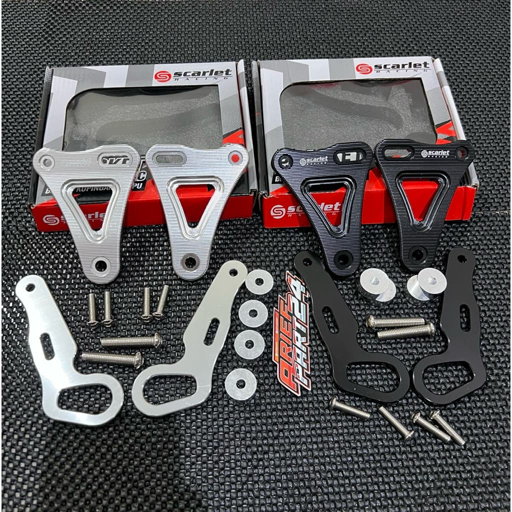 Suporte Para Farol NINJA SS CNC Scarlet Já ANODIS