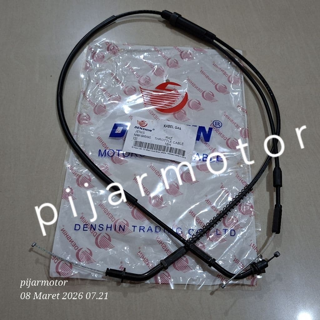 Conjunto De Cabos Cabo Do Acelerador Gás Yamaha RXZ RZR (Denshin)