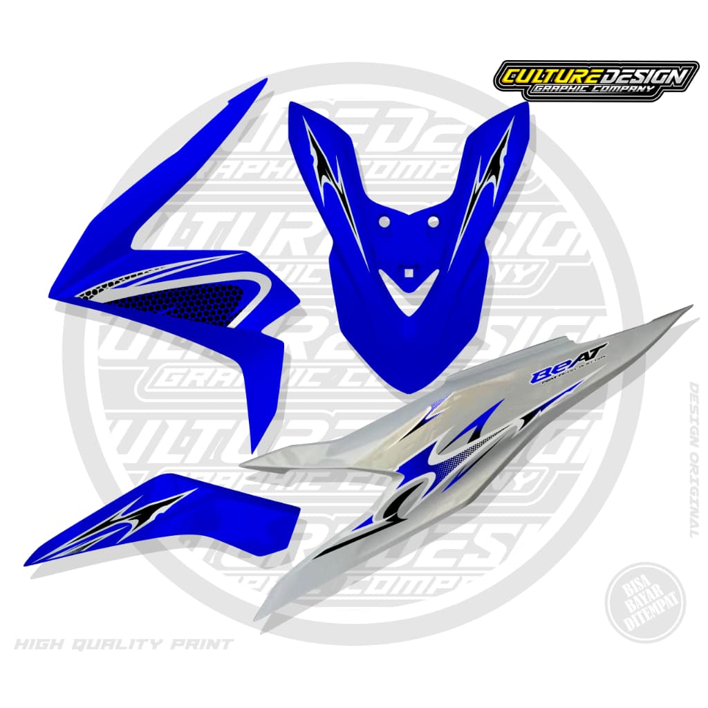 Faixa Transparente UV Para Honda BEAT DELUXE 2020-2023 Novo MOTIF