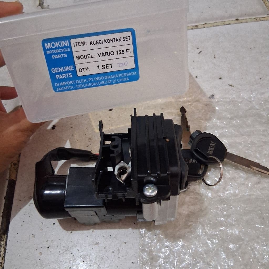 Chave De Ignição Vario 125 Old Lama KZR 2012-2014