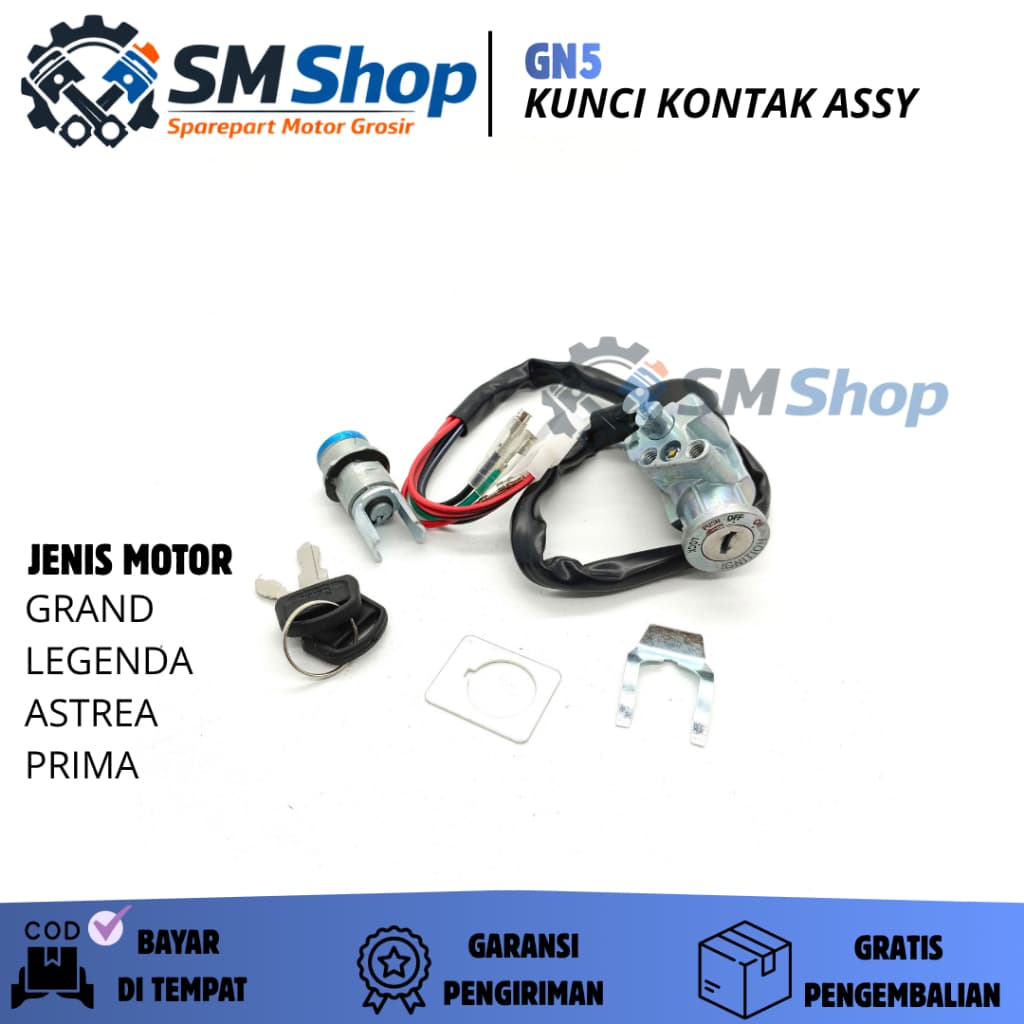 Conjunto De Chave De Contato GN5 GRAND/ASTREA LEGEND// Qualidade FIT E Durável