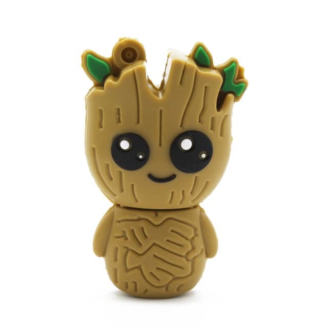 Shuren Boneca Criativa Dos Desenhos Animados USB 2TB flash silicone Bonito De Alta Velocidade OTG128GB/64GB/32GB/16GB/8G