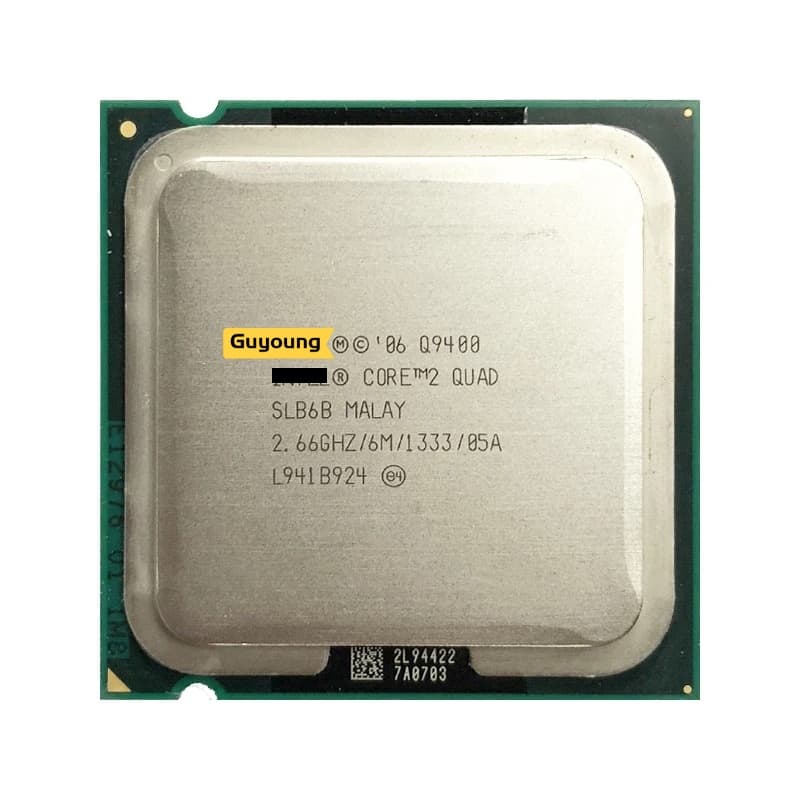 Processador De CPU Core 2 Quad Q9400 (2.66Ghz/6M/1333GHz) Soquete 775 De Mesa