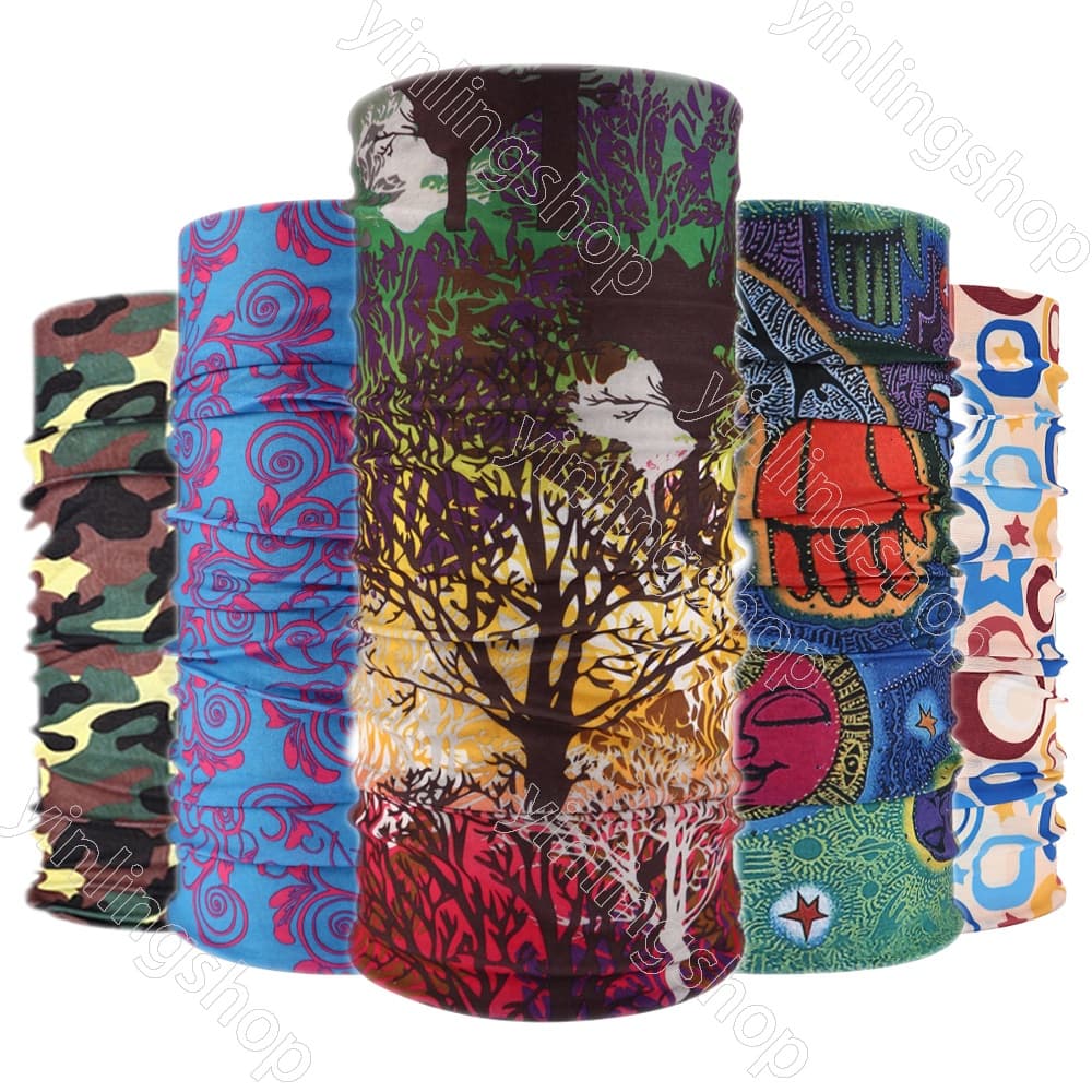 Grande Anti Poeira UV Buff Bandana Lenço De Cabeça Motocicleta Bicicleta Pesca Esporte Topeng Ao Ar Livre