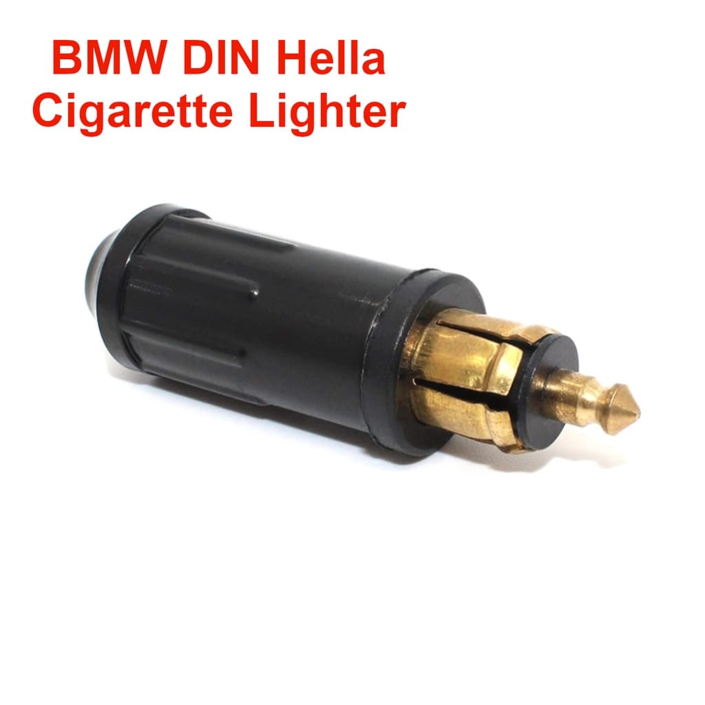 1Pcs DIN Hella Conector De Tomada Adaptador De Isqueiro De 12-24V Para Motocicleta BMW