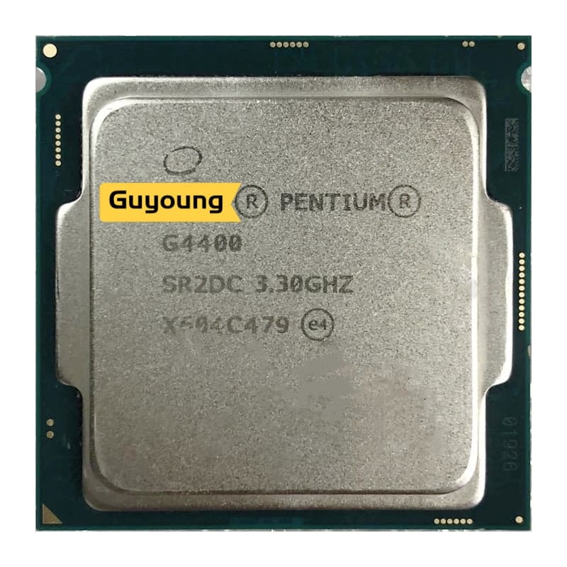 Processador Pentium G4400 Dual Core 3.3GHz LGA 1151 TDP 54W 3MB Cache Com CPU De Mesa HD Graphic 14nm
