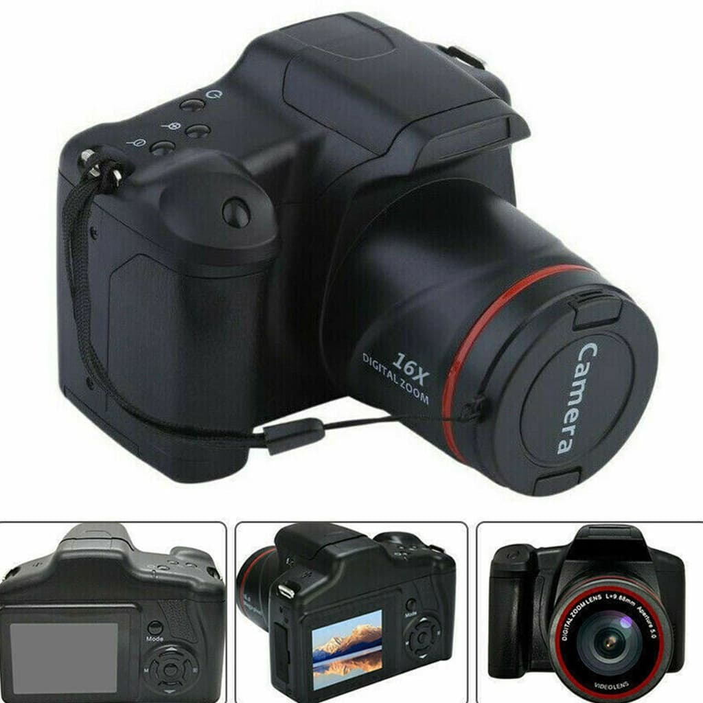 Câmera Digital Slr 4x Zoom Digital Tela Lcd 3mp Cmos Resolução 12mp DNLQ