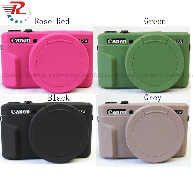 Canon G7X3 G7Xiii G7xi Mark iii Capa Da Caixa Câmera De Borracha De Silicone Macia Para G7X