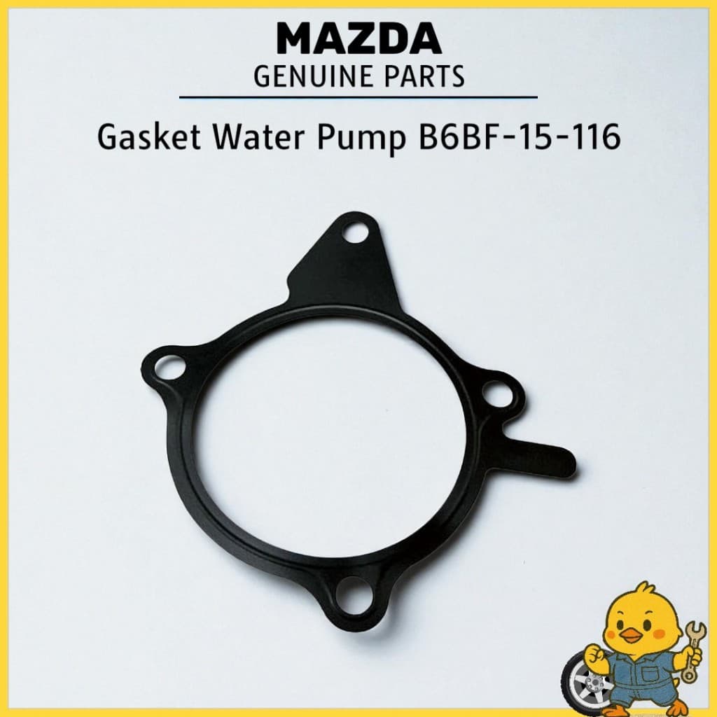 Bomba De Água De Junta Genuína MAZDA B6BF-15-116