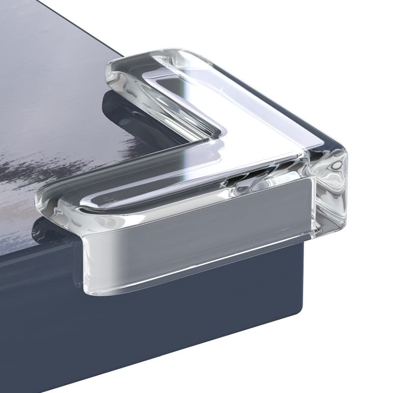 Protetores De Quina Canto Silicone Mesa Vidro Bebê