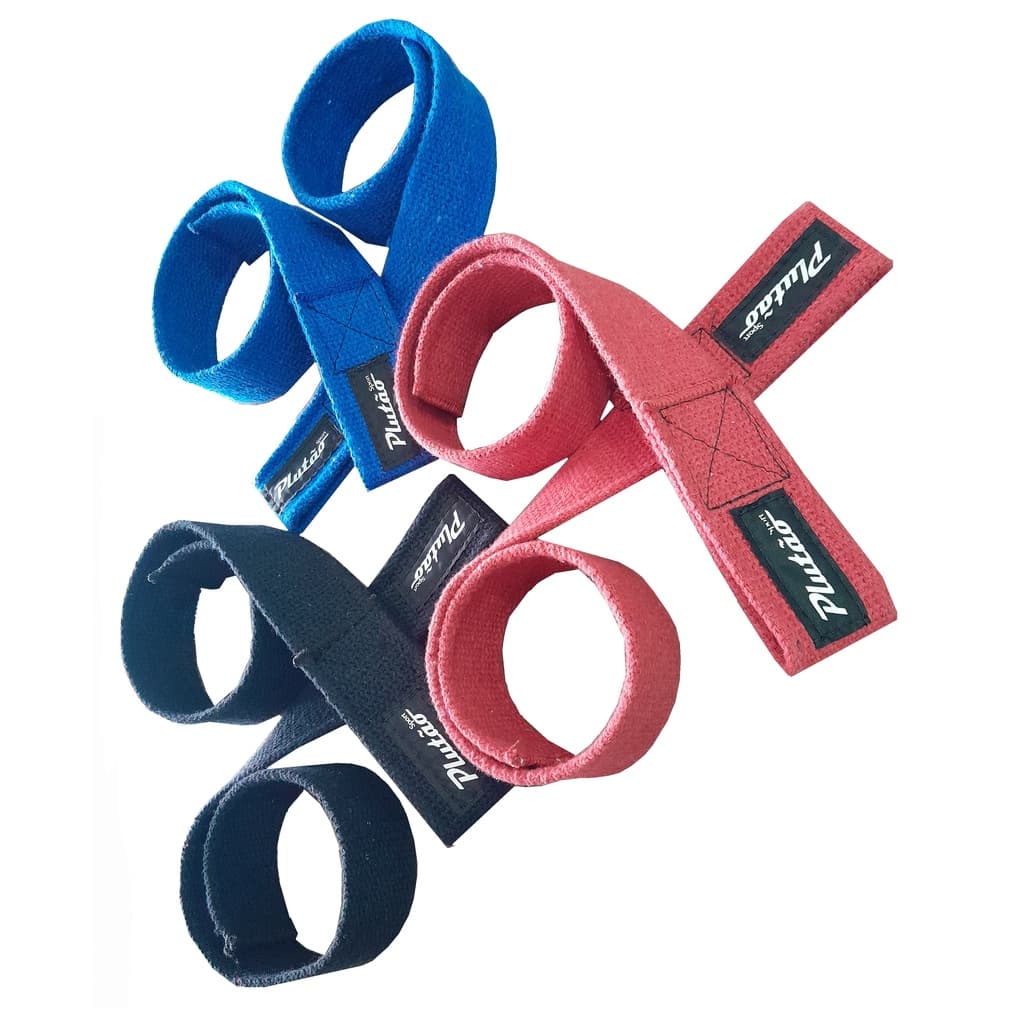 Tala Straps 100% Algodão/Academia/musculação/Profissional valor do par.