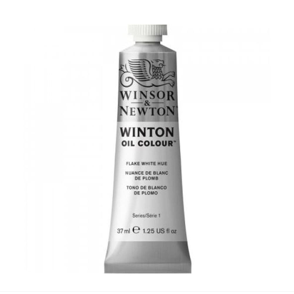 Tinta óleo Winton Winsor & Newton 37ml 242 Flake White Hue