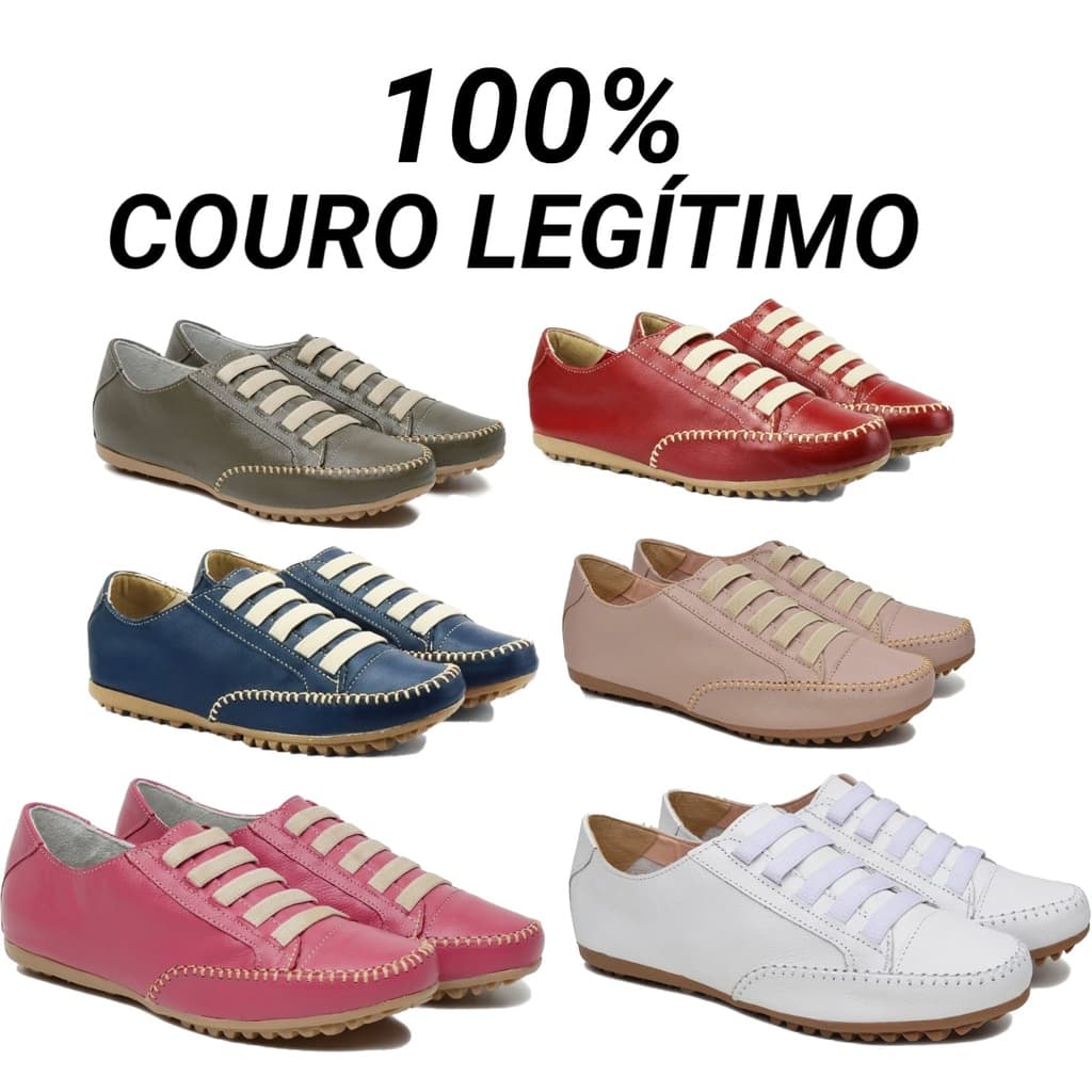 Tenis Feminino Mocatenis Mocassin Sapatilha  DO 35 AO 42 Promoção