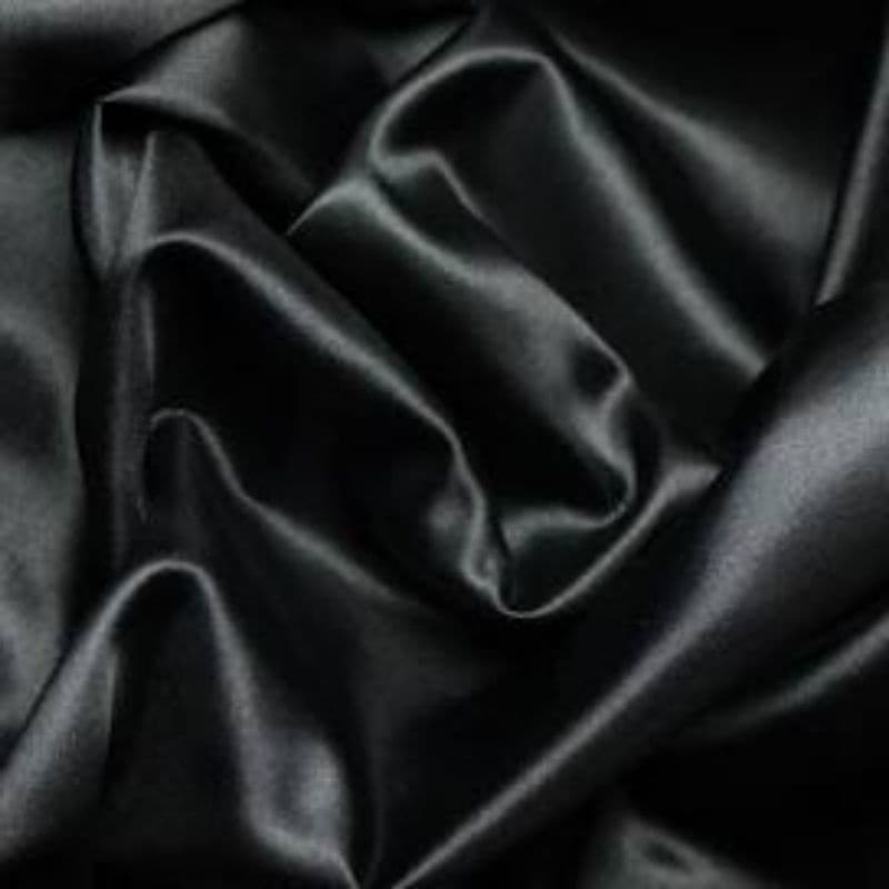 2 metros de tecido cetim charmouse cor preto