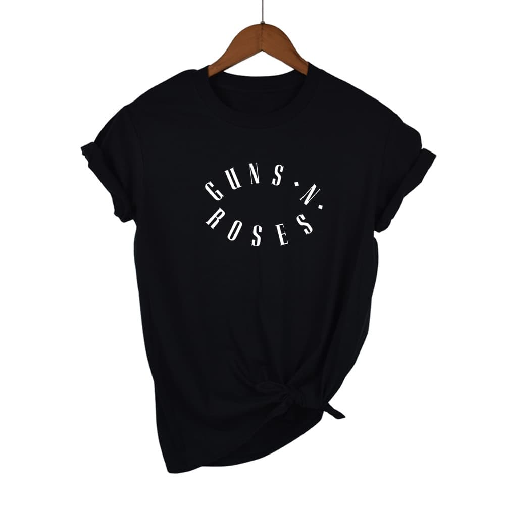 Camisa Camiseta Guns N' Roses Banda De Rock Unissex