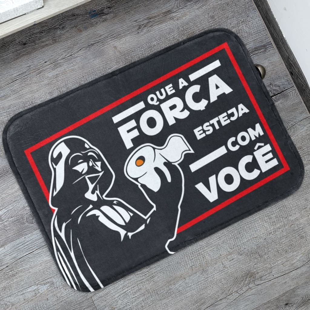 Tapete Porta de Entrada Star Wars para Entrada, Quarto, Sala 55x35cm