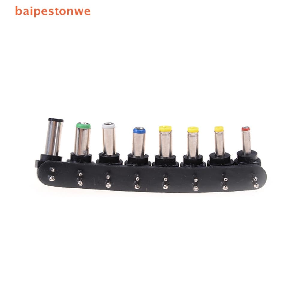 [baipestonwe] 8pcs/Set For PC Notebook Portátil Adaptador De Energia Universal Conectores De Carregador De Plugue