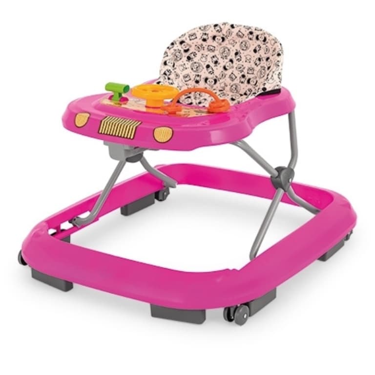 Andador Tutti Baby Safari Rosa