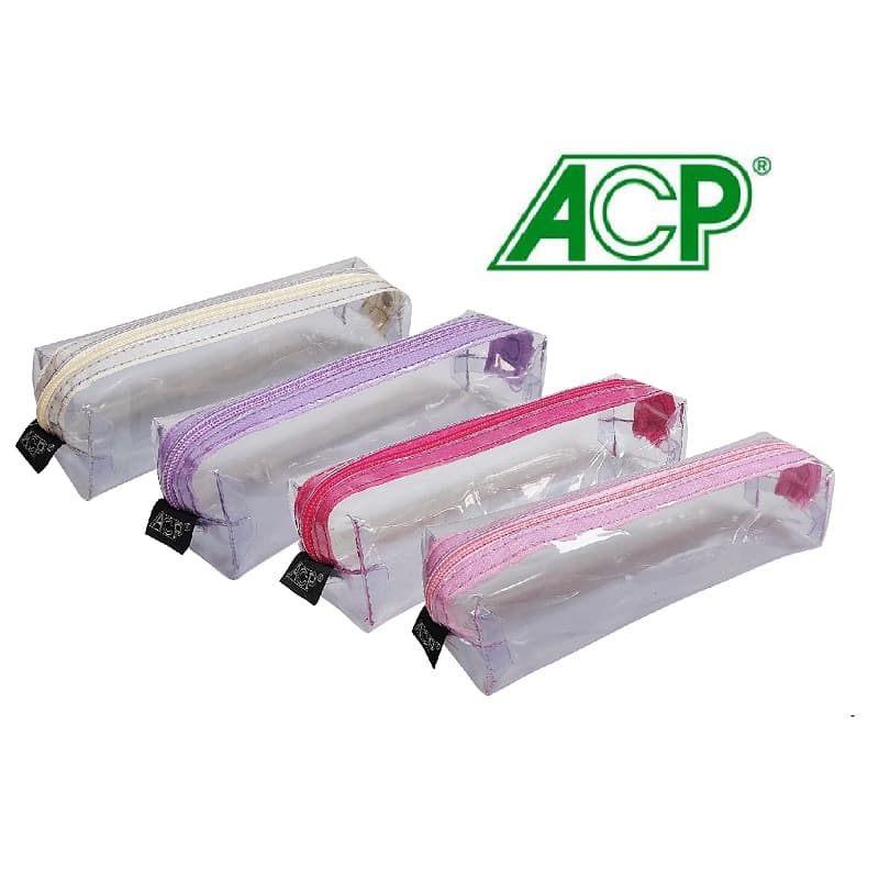 Estojo Cristal Pequeno C/ Ziper Color Joy ACP