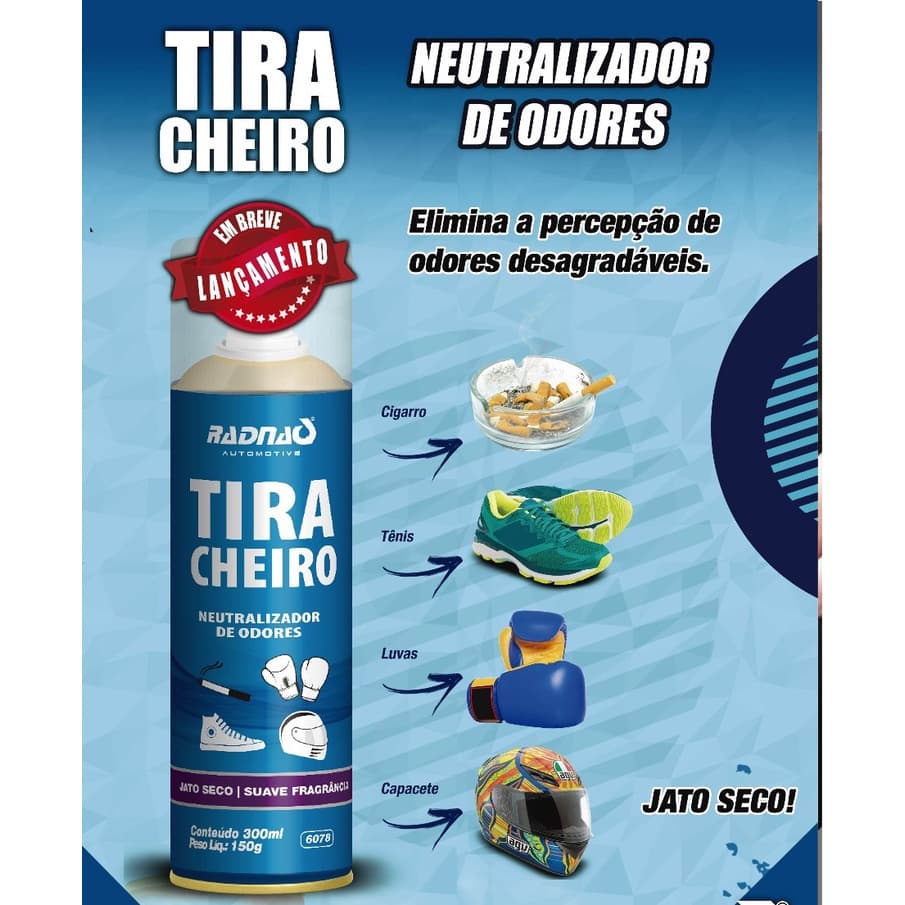 Tira Cheiro Aerosol ( 300 Ml) Radnaq