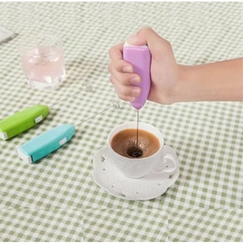 Mini Batedor De Aço Inoxidável Portátil Automático Hand Blender