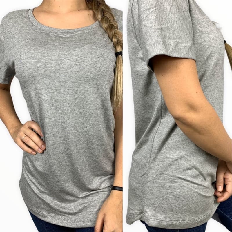 Blusas Long Line Compridas Moda Fitness evangélica