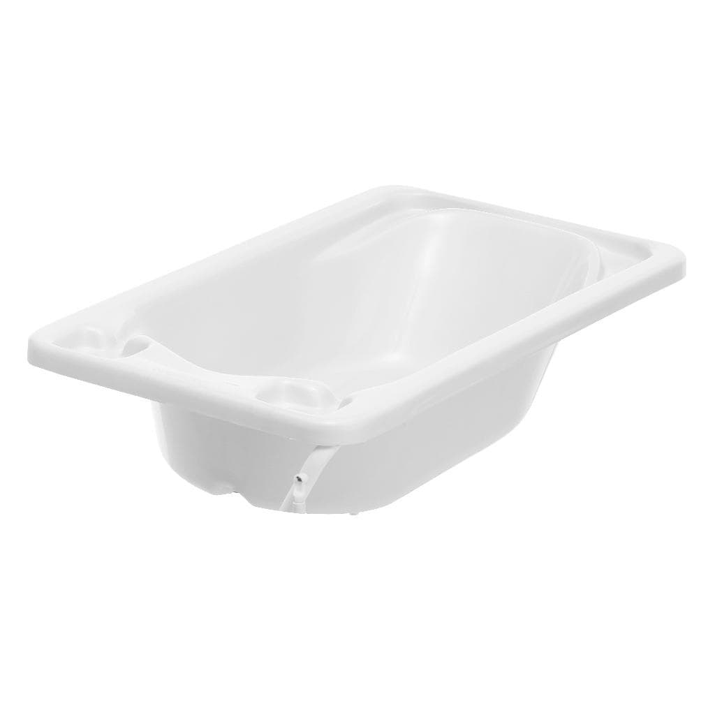 Banheira Bebê Plástica Rígida Branca - Galzerano