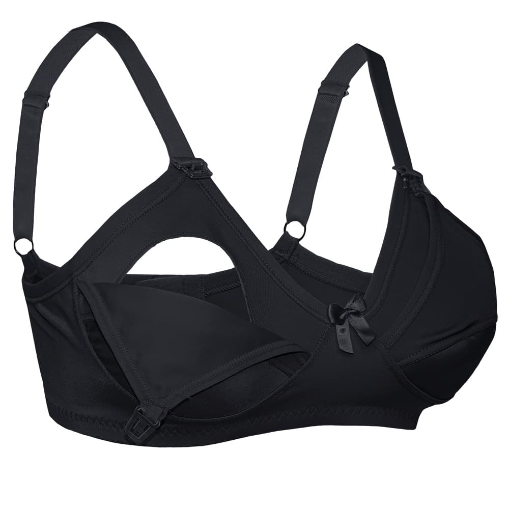 Sutia Amamentação Gestante Grávida Sem Bojo Alta Compressão Reforçado De Microfibra Alça Grossa Empório Da Roupa