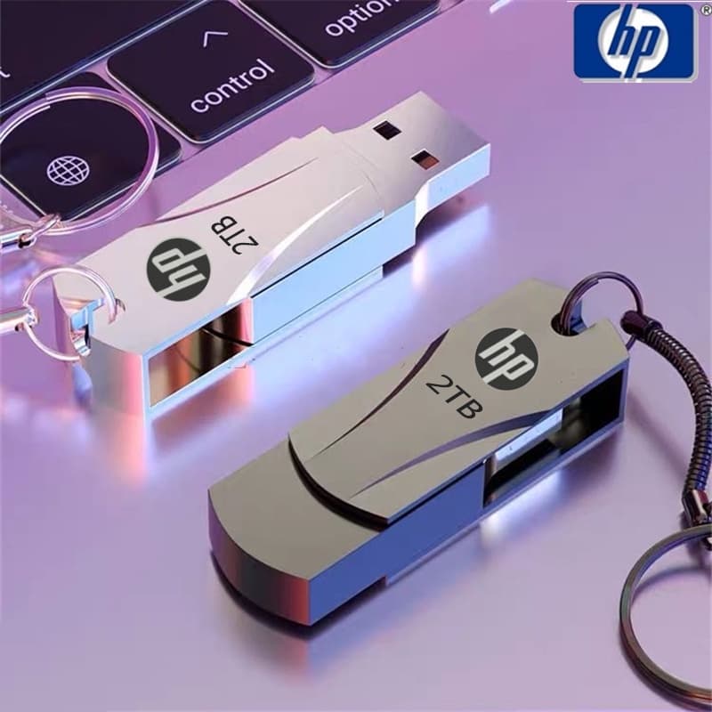 Pen Drive De Alta Velocidade De Metal À Prova D'água , 2TB , 64GB , 128GB , 256GB USB2.0 , 512GB , 1TB , PenDrive , Arma