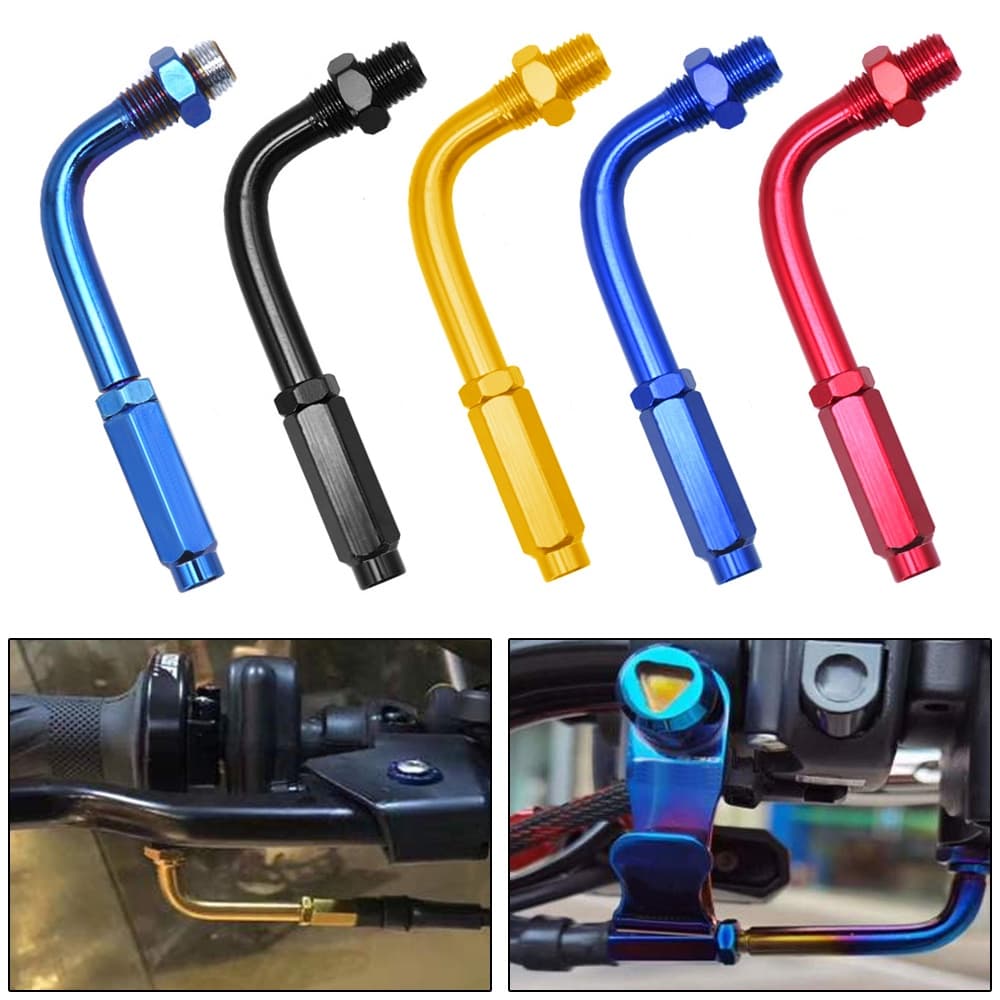 Ajustador De Cabo De Acelerador De 90 Graus universal Para Motocicleta Auxiliar Linha Cotovelo De Ajuste