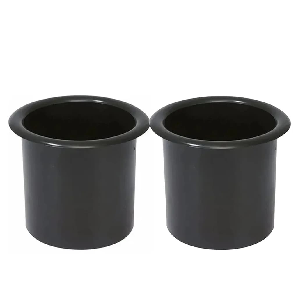 Kit 2 Aerodutos para Caixa de Som Selada 4 Polegadas Trio Automotivo Plástico ABS