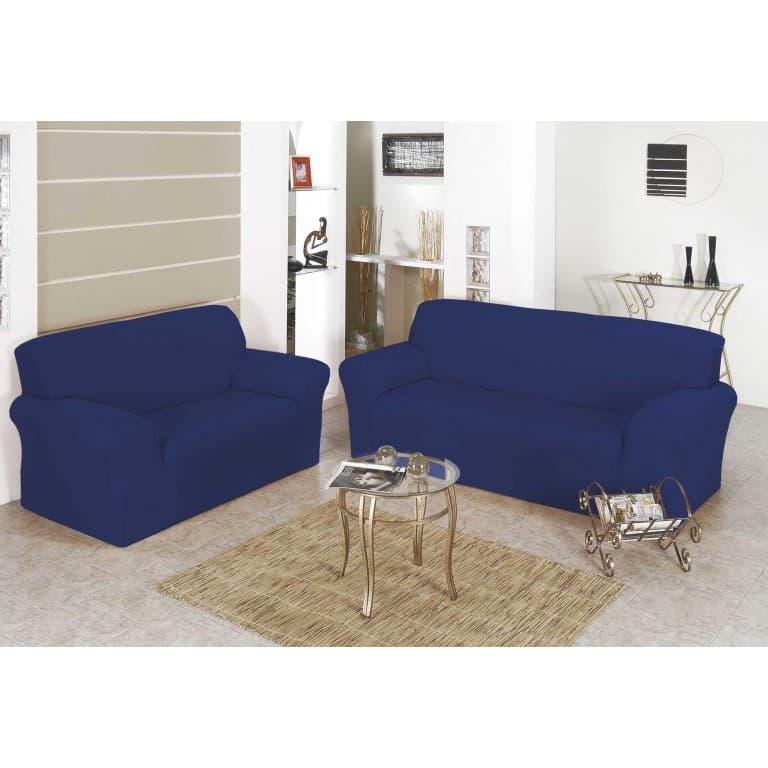 Capa de sofá  Malha Gel Coladinha em Malha de 2 e 3 lugares