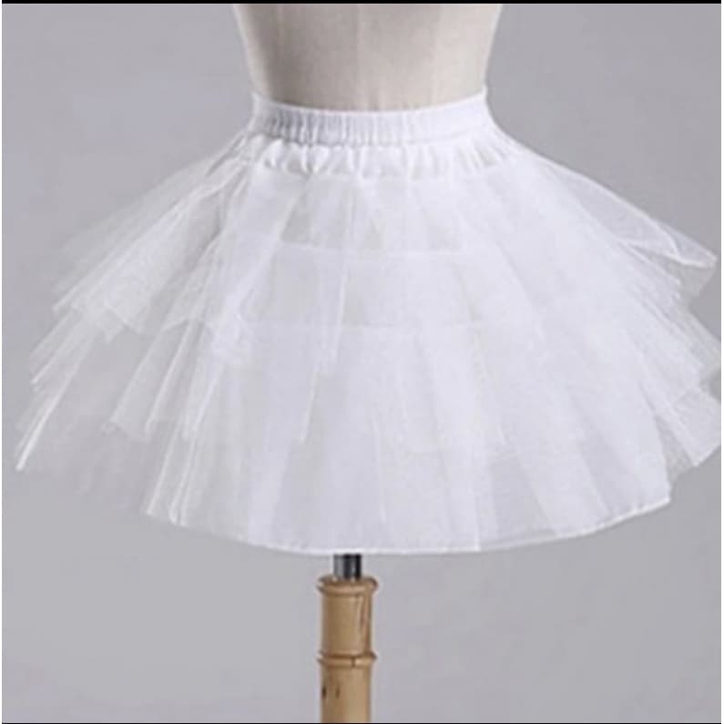 Saiote Anágua Volume Em Vestido de Festa Infantil -Não Pinica - Envio imediato