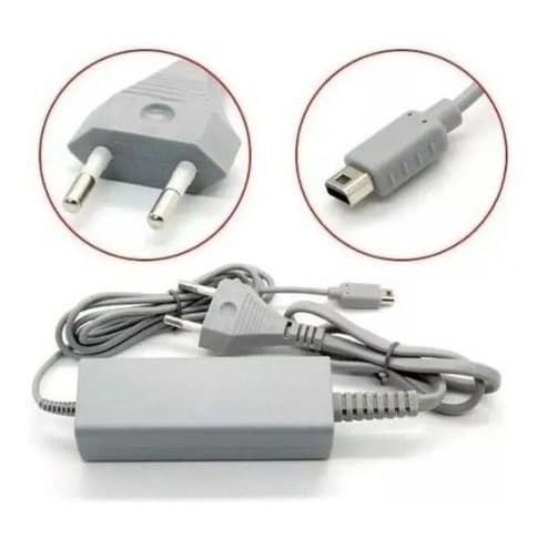 Fonte Carregador Do Gamepad Nintendo Wii U Wiiu Novo Bivolt