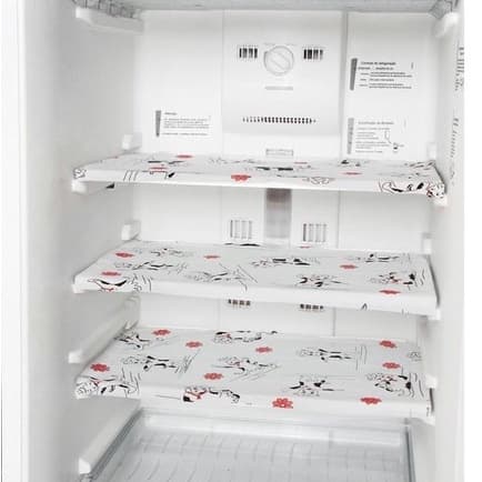 Conjunto de Toalhas de Geladeira com 3 peças Estampas Coloridas