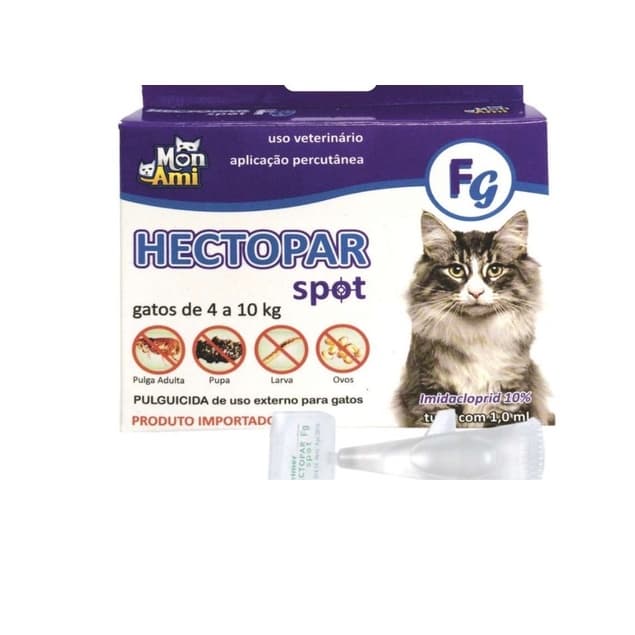 Antipulgas Hectopar Spot FG para Gatos de 4kg a 10kg