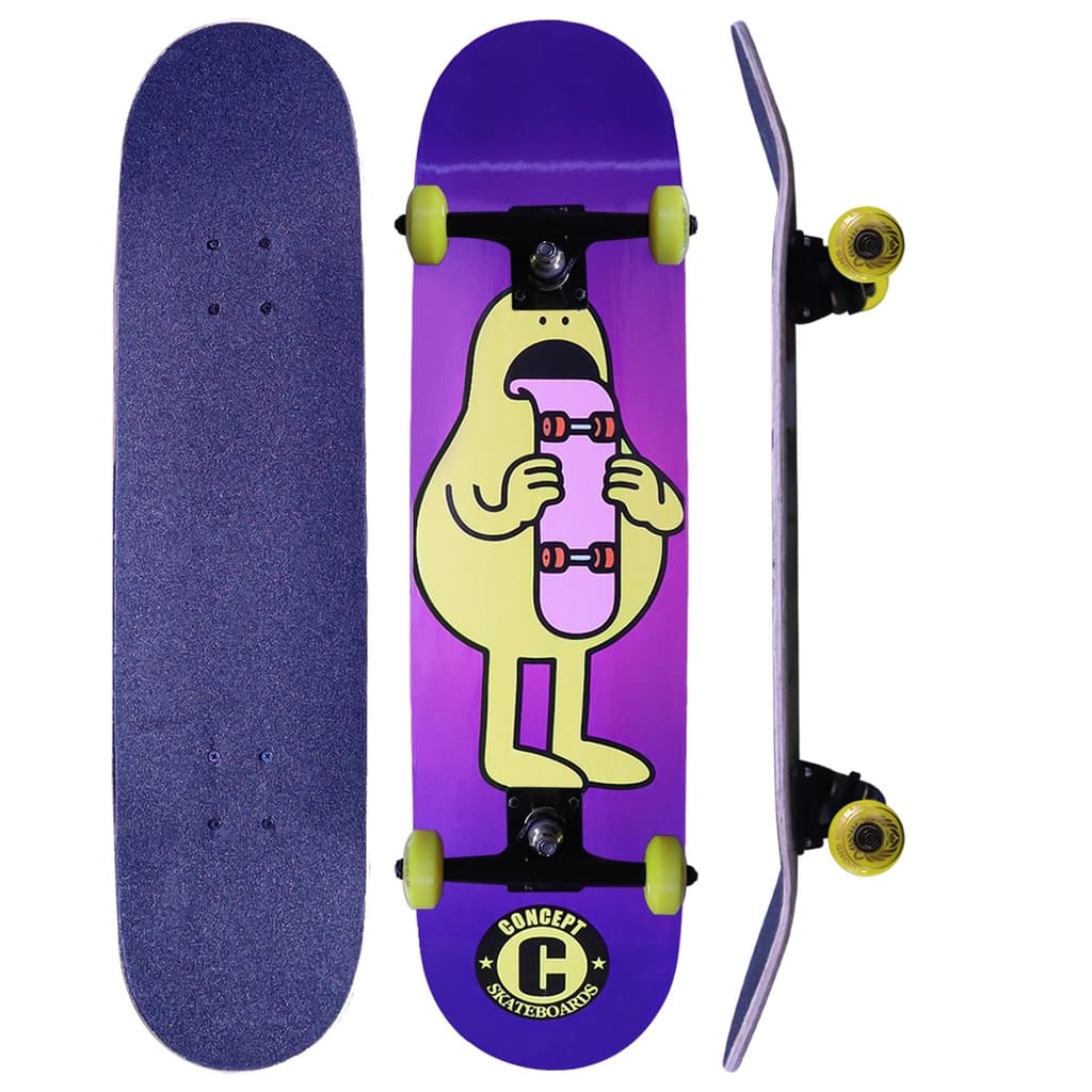 Skate Montado Profissional 8.0 Completo Abec Com Lixa