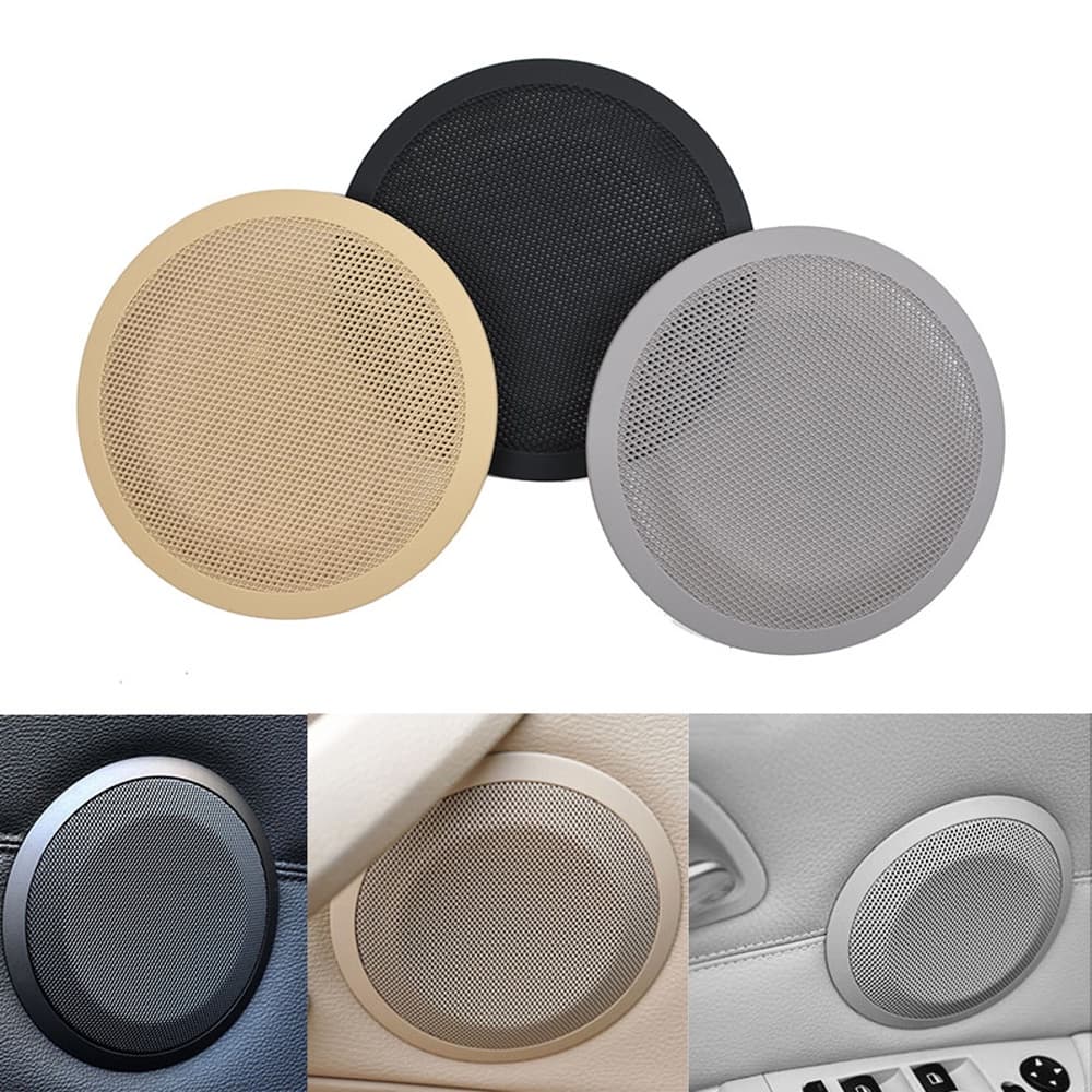 Interior Do Carro Esquerda Direita Painel Da Porta Traseira Tampa Alto-Falante Para BMW Série 3 E90 E91 X1 E84 318 320 325i