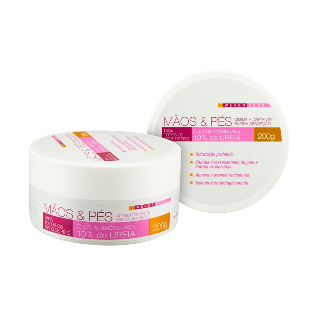 CREME MAOS E PES - 10% UREIA - 200g