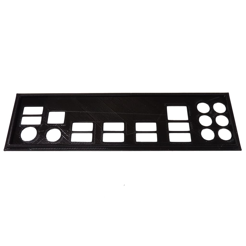 Espelho Acabamento Tampa Chapinha Gigabyte Placa Mãe Ga P55a-ud3