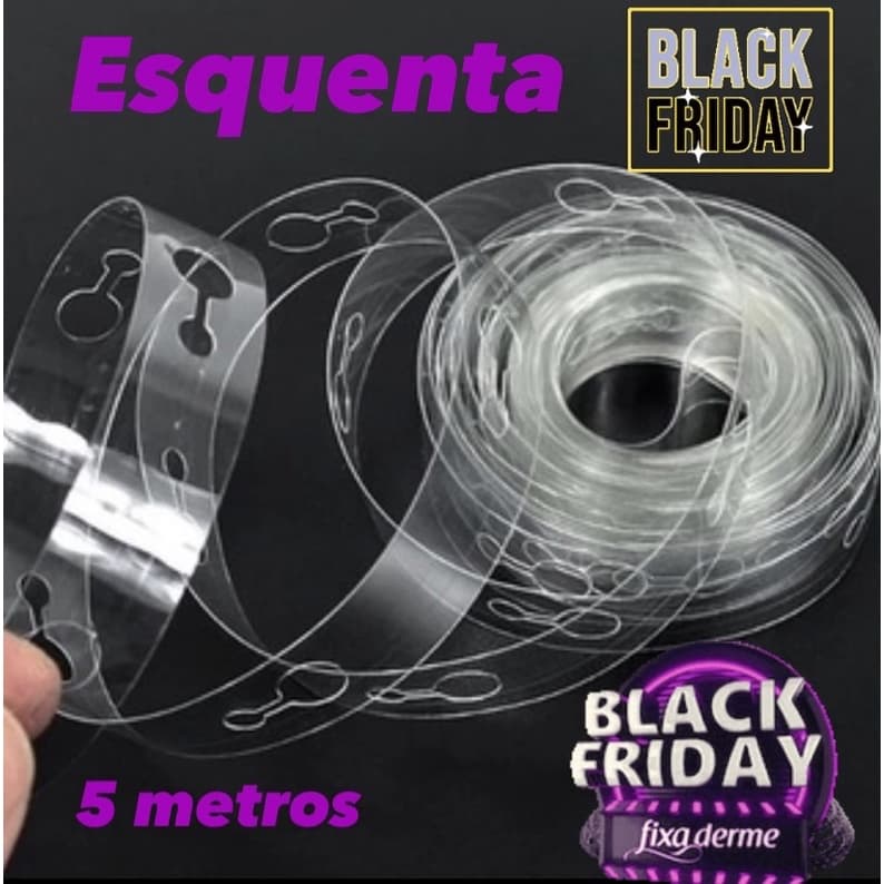 Fita Para Arco Desconstruído 5 Metros - Suporte Balão Bexiga Esquenta Black Friday OFF