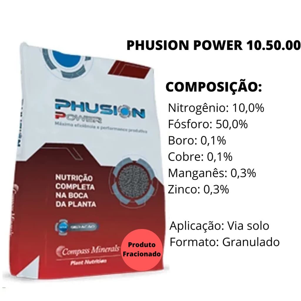 Fertilizante Phusion 1 Kg - Enraizamento / Floração