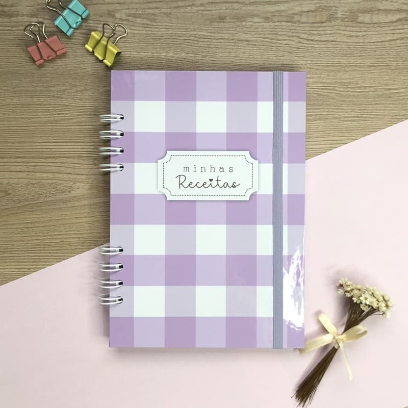 Caderno de Receitas - Várias capas