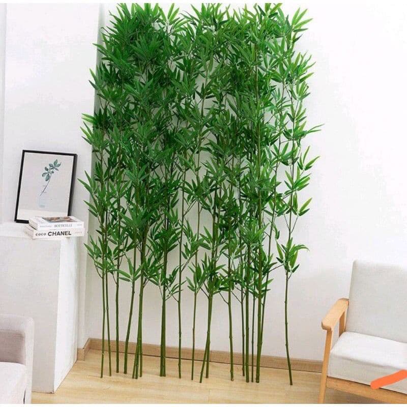 10 Galho Planta Artificial Galho Haste de Bambu Unidade 1.05m Toque Real