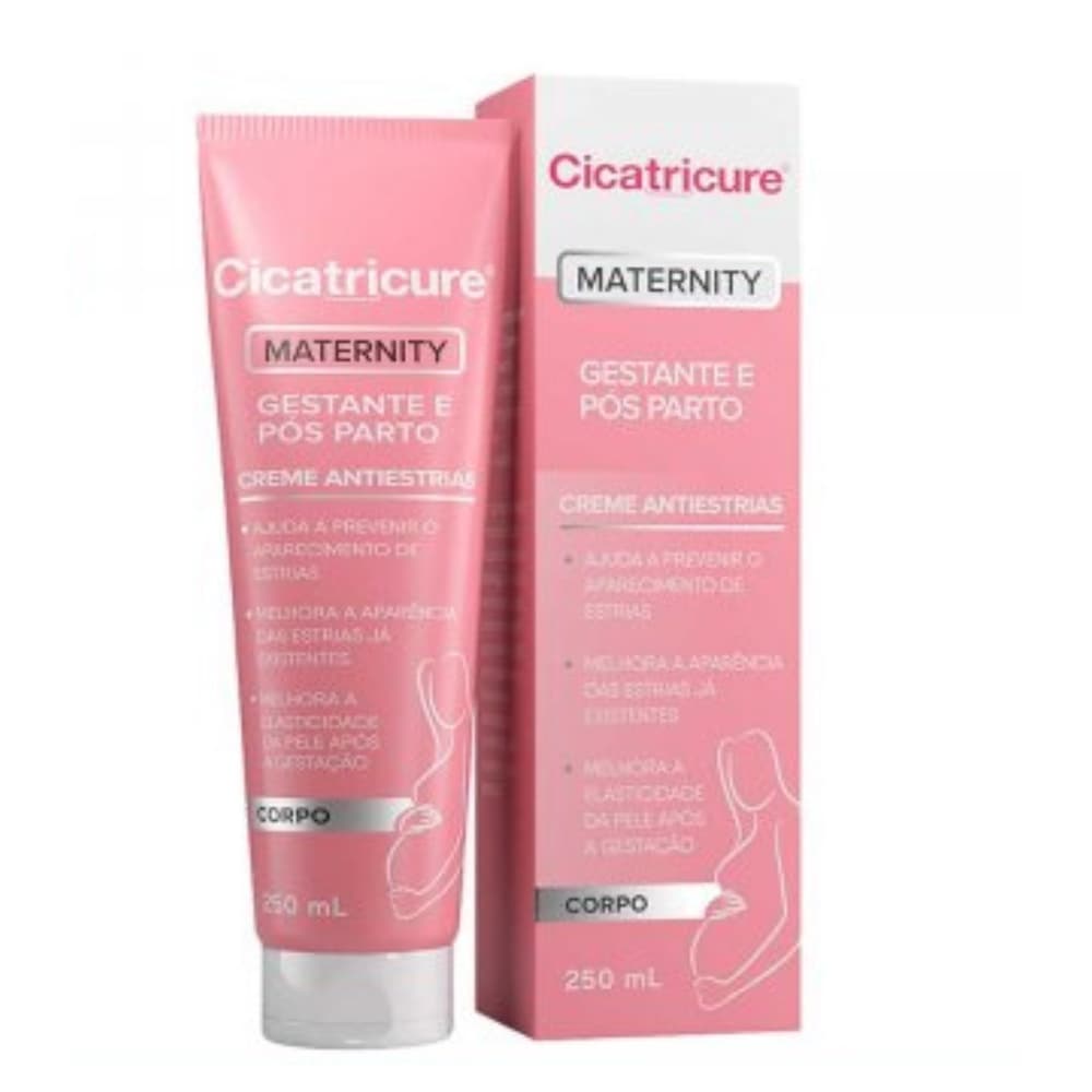 Cicatricure Maternity Creme Antiestrias Gestante e Pós Parto 250ml 7898636190911