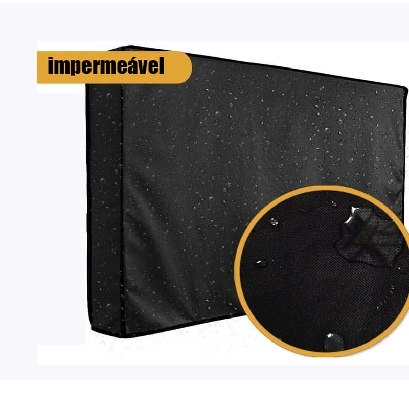 Capa Premium Tv 49 /50 Suspensa Resistente À Água 4k