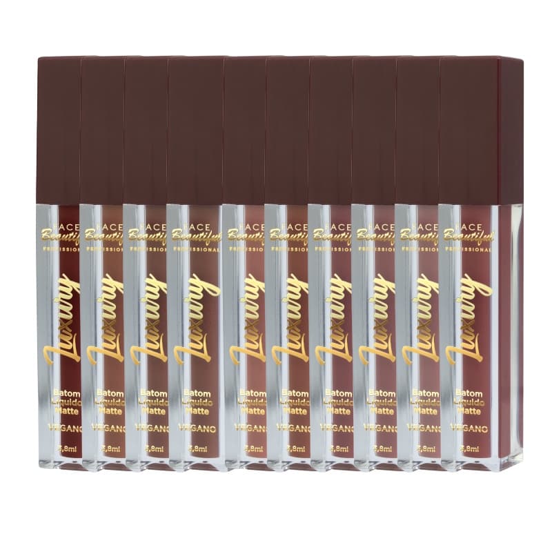 Batom Líquido Matte Vegano 12H De Fixação  - LINHA LUXURY